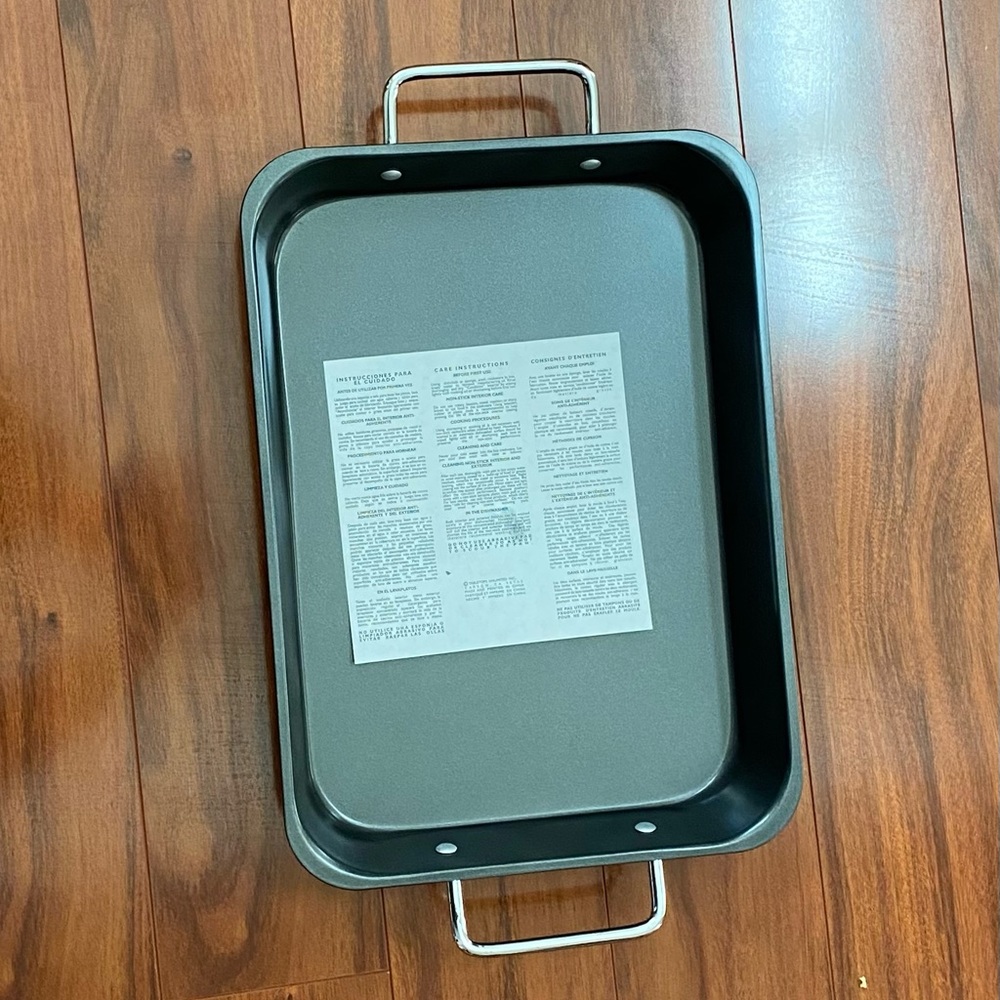 Philippe Richard Non-Stick Steel Roaster/Baker/Lasagna Pan